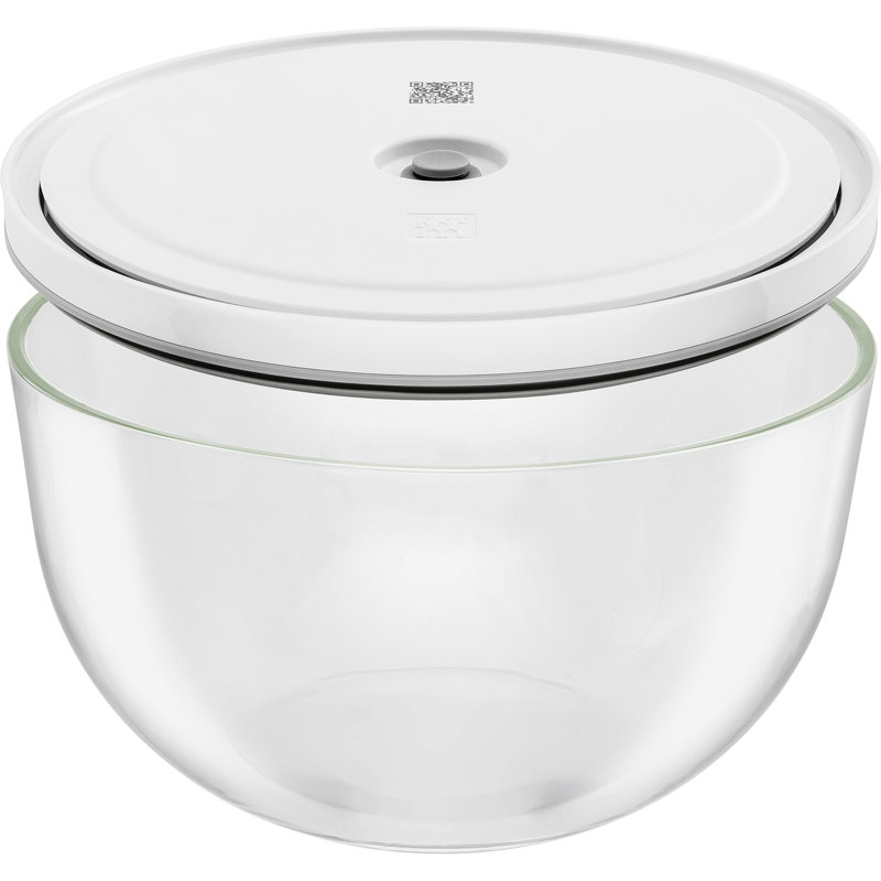 ZWILLING Fresh & Save BOWLS Glass Vacuum Bowl, Large, 4.23 quarts