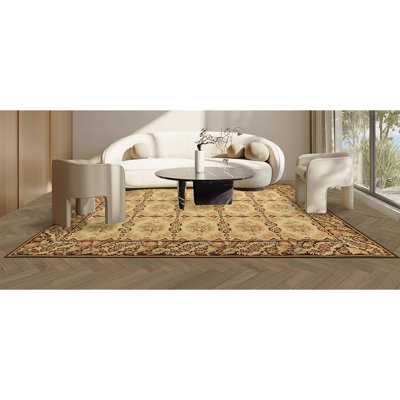 Wool Oriental Area Rug