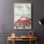 Merry Christmas Red Truck -Gallery Wrapped Cavas-776369958