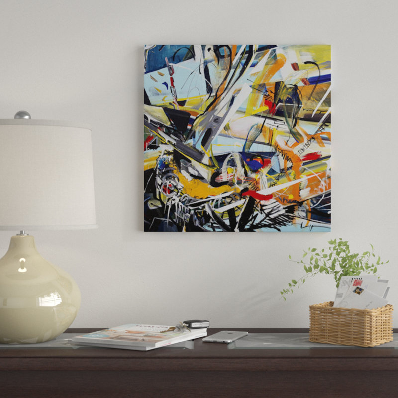 « symphony », impression sur toile, H 12 po x l 12 po x P 1,5 po, Pas de tapis, Toile tendue