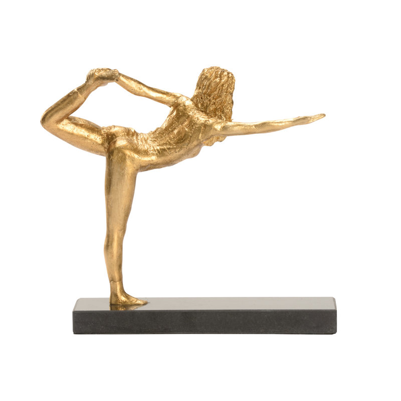 People Figurines & Sculptures, Metallic Gold