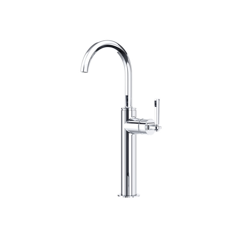 Modelle Single Handle Tall Lavatory Faucet, Polished Chrome
