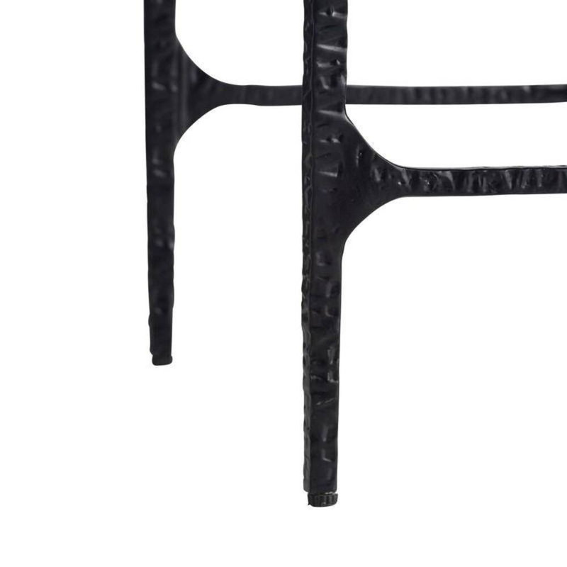 Osbourne Upholstered Stool with Metal Frame, Counter Stool (26.5" Seat Height)
