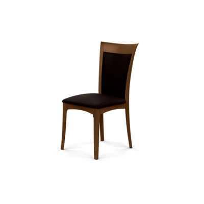 Morgan 19.25'' H Genuine Leather Upholstered Side Chair