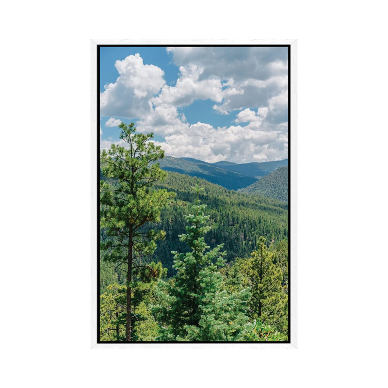 The High Road to Taos III 1 Piece Wall Art on Canvas, 66.04cm H x 45.72cm W x 3.81cm D, White Framed