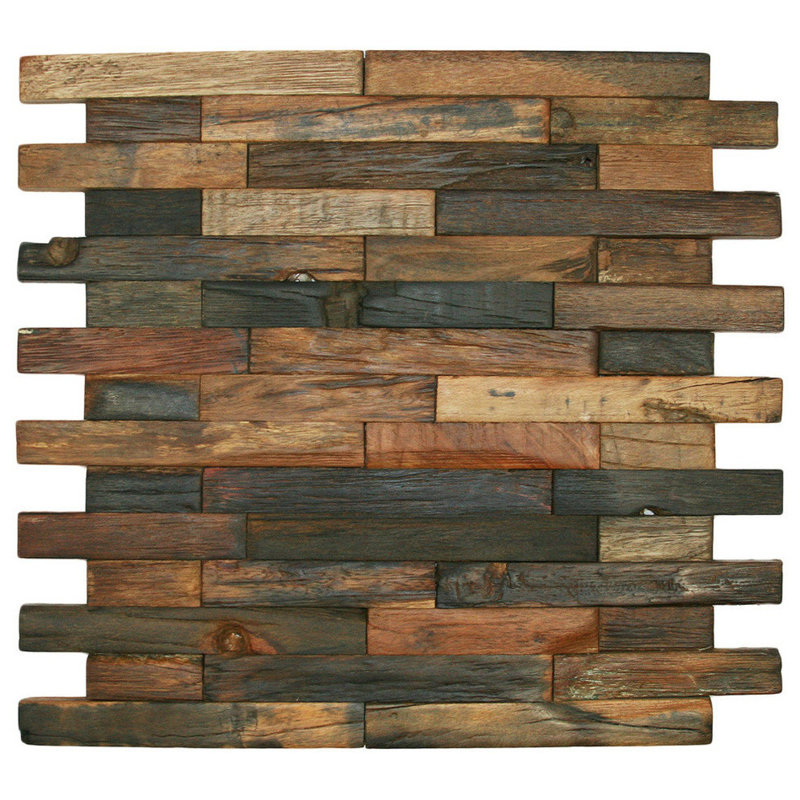 Carreau de bois récupéré CNK Tiles