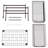 Ferretti Cabinet Shelving Rack