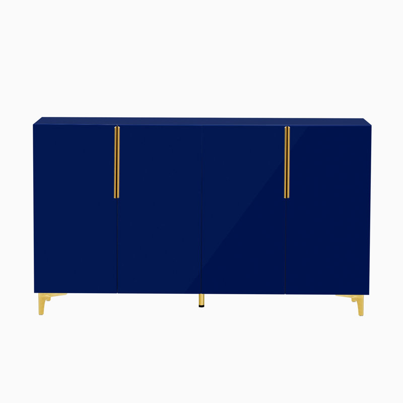 Armoire d'appoint Jennice, Bleu marine