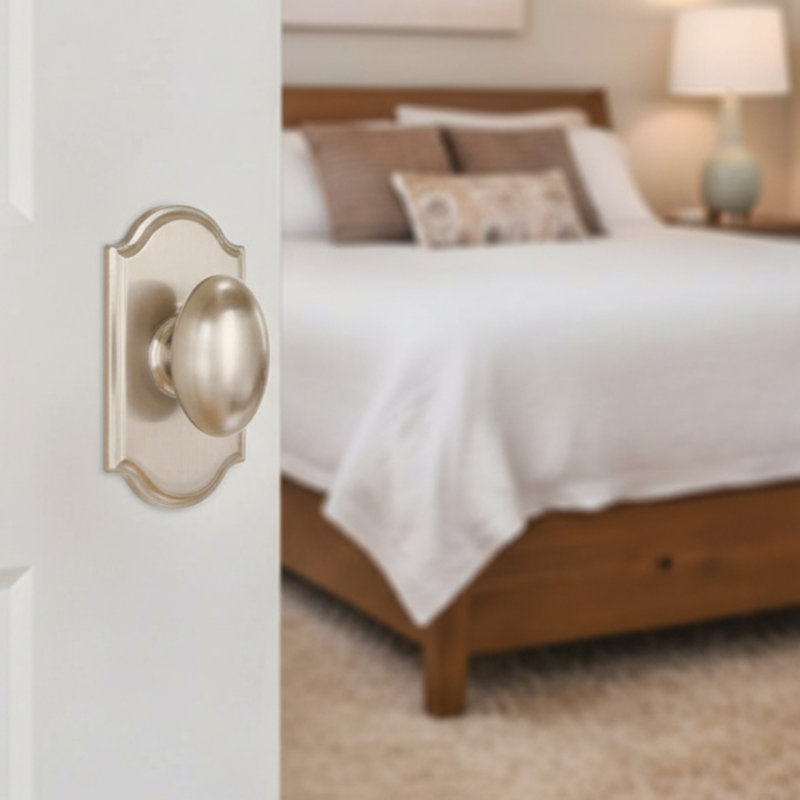 Julienne 2.5'' Diameter Passage (Hall & Closet), Satin Nickel