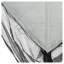 Auvent de remplacement gris pour pavillon de jardin robuste Allen Roth de Lowe - housse de toit 10 x 12 résistante aux rayons UV et hydrofuge