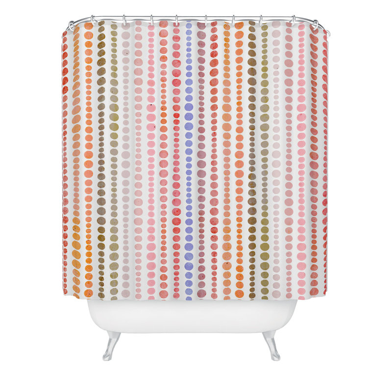 Polka Dots Shower Curtain