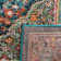 Felty Oriental Turquoise Area Rug