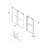 66"-72" W * 76" H Double Sliding Shower Door With 10 mm Tempered Glass-57154518