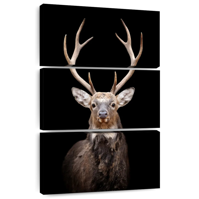 Brampt Mighty Red Deer, 45" H x 28" W