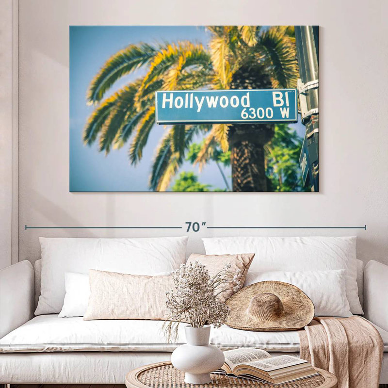 Plaque de rue Sireci Hollywood