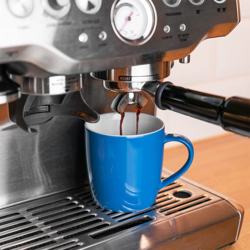 Argon Tableware - Coloured Coffee Mug, Blue