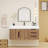 Jessica 48'' Wall-Mounted Single Bathroom Vanity-770587521