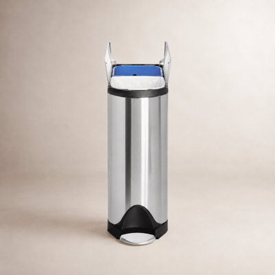 simplehuman 10.6gal Butterfly Step-On Can