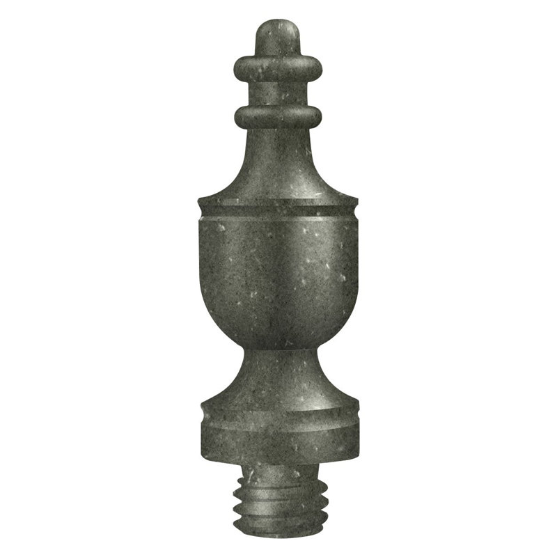 Embout de charnière central urn, Bronze blanc, moyen