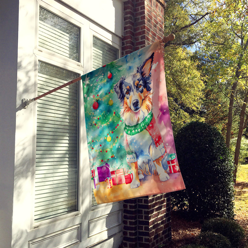 Drapeau en polyester à 2 côtés, H 40 po x l 28 po
