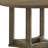 Weathered Oak Finish Round Dining Table