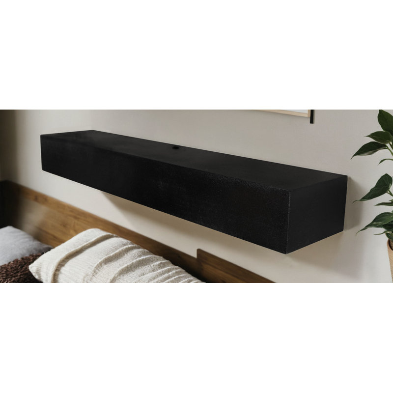 Rayon flottant Rayne, Noir, noir, noir, noir, H 3 po x l 15 po x P 4 po