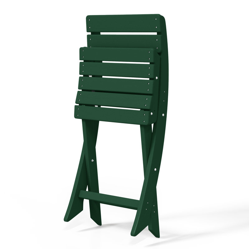 Ensemble de salle à manger pliable 3 pièces Laguna, Vert