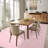 Washable Solid Color Textured Thin Indoor Rug, Low Pile Area Rug with Soft Surface, Non Slip Backing, Easy Clean Design for Living Room, Bedroom, Dorm, Home Office-549291328-551298899