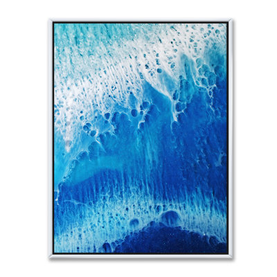 " Waves Epoxy Resin Art V "