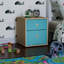 Kayshia 2 Drawer Bedside Table-2085599414