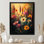 Bayliff - Floral Wall Art Living Room