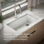 Billings 32-1/2 In. Undermount Single-Bowl Workstation Kitchen Sink-2092522658