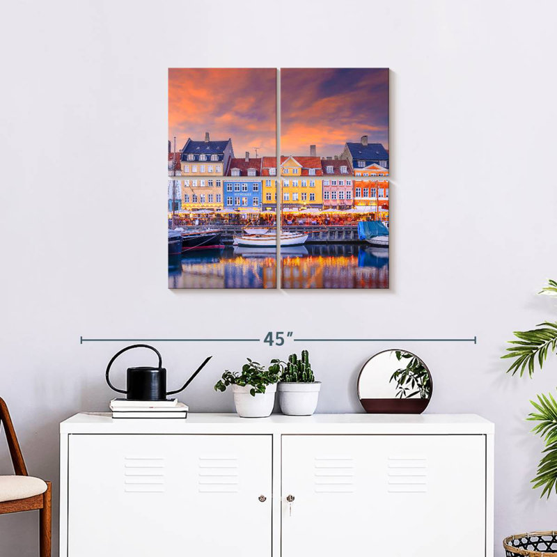 Nicci Copenhagen, soirée charmante à Nyhavn, H 26 po x l 26 po