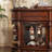 American-style solid wood wine cabinet.
