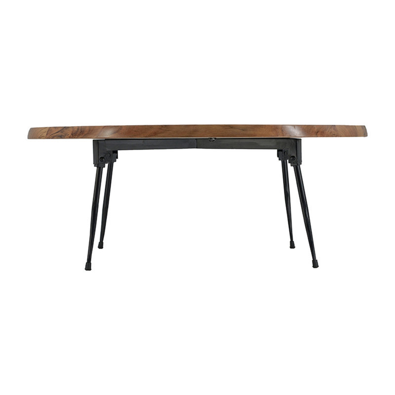 Table basse à 4 pieds, 12" H x 21" W x 31" D