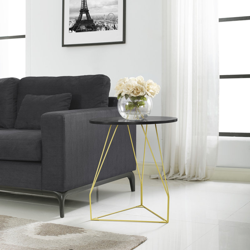 Table d'appoint Tommy Hilfiger Orlando, noir