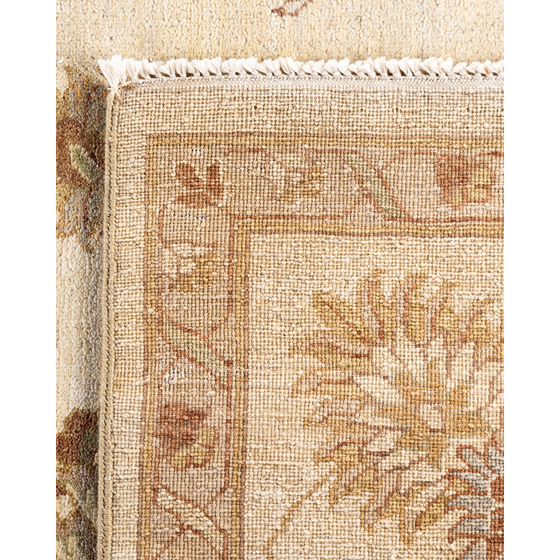 Overdyed One-of-a-Kind Rectangle 9'2" X 12'1" Hand Knotted Area Rug