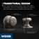 Troy Passage Door Knob with Round Rosette
