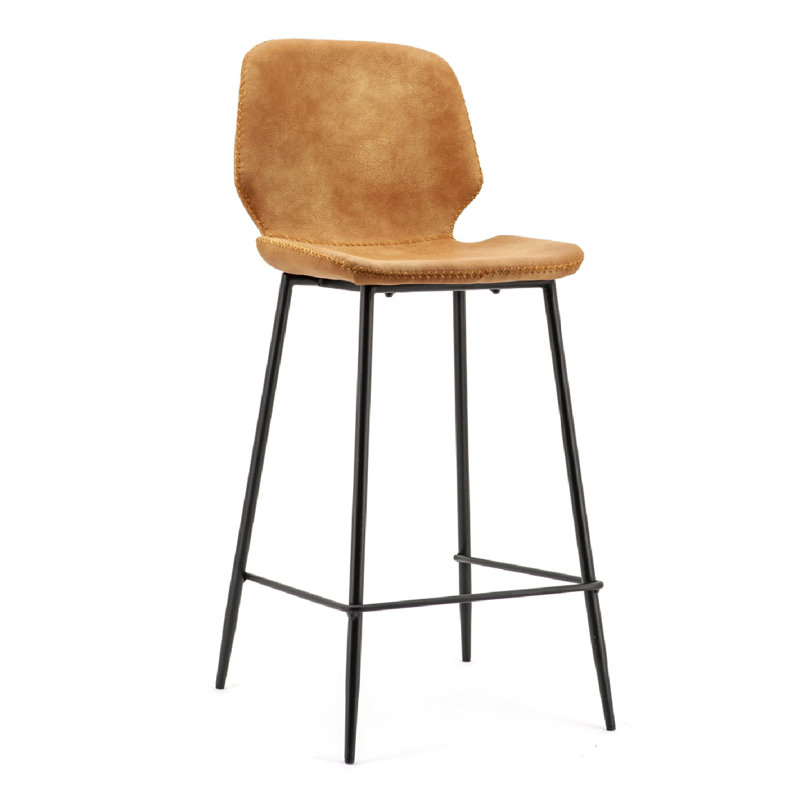 Seashell Counter & Bar Stool, Counter Stool (26” Seat Height), Teal