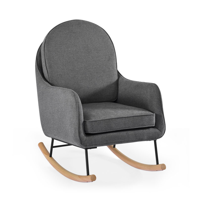 Ella Rocker, Stone Gray/Black