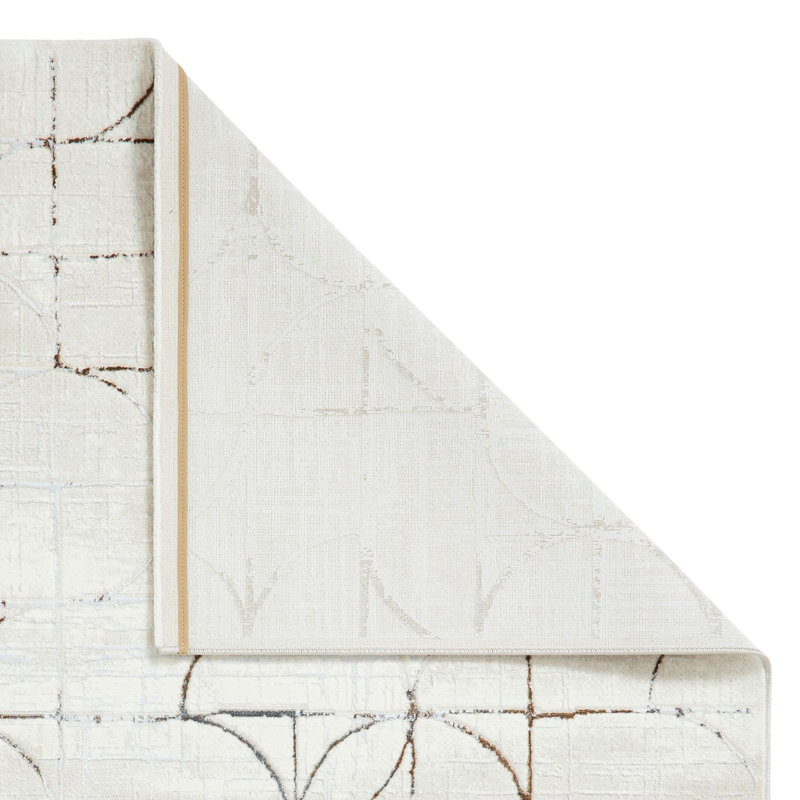Creation area rug Machine Woven Rectangle Beige, Rectangle 120 x 170cm