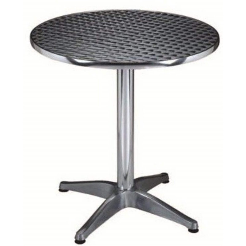 Leli Round Metal Outdoor Dining Table , 70cm cm W 70cm cm D