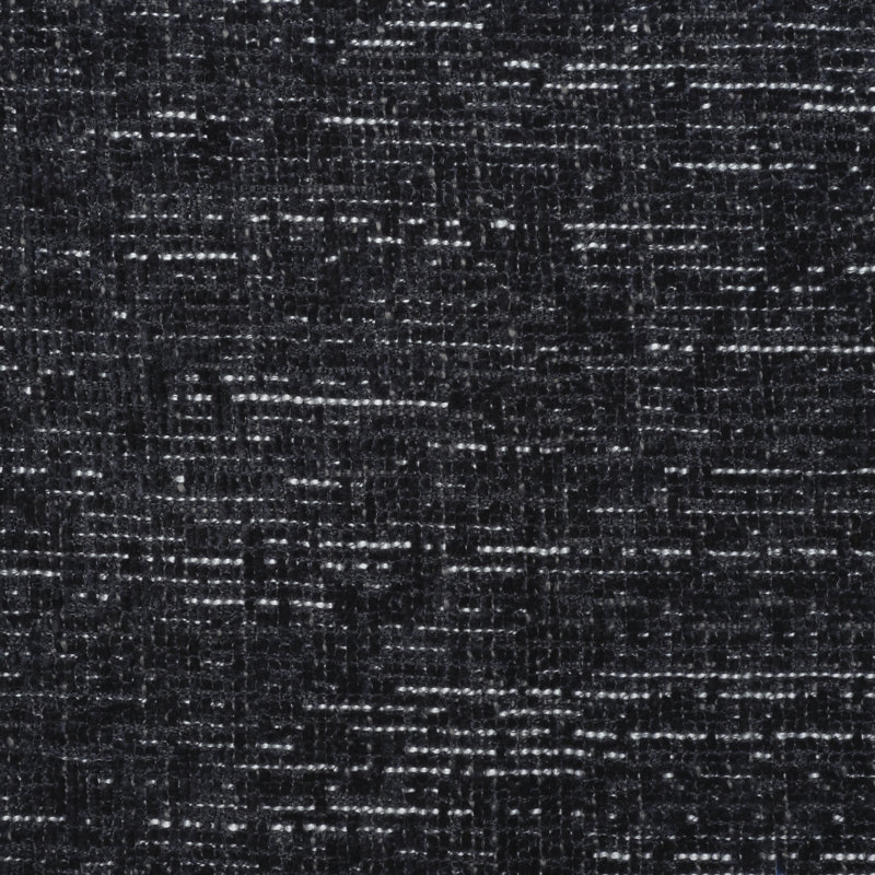 Tissu 83% polyester 17% rayonne Provence Performance, Noir