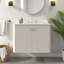 Meuble-lavabo simple Haley 36 po, blanc cachemire