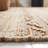 Haleem Natural Fiber Hand Loomed Jute/Cotton Southwestern Rug in Natural-45054260
