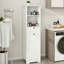 Armoire de trieur de linge inclinable à un compartiment et un tiroir