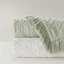 Grand couvre-lit grand en 3 - Couvre-lit en chenille à motif floral d'inspiration naturelle-118920188
