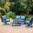 Outdoor Deep Seat Chair Cushion Set-121594423-121594424