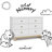 Santorini 6 Drawer Dresser-98240157