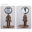 Astronaute lampe de table en bois massif lampe de chevet créative lampe de chevet rechargeable bricolage.